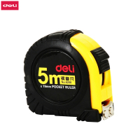 【精选】得力（deli） 8204 双制动耐用工程钢卷尺子/伸缩尺 测量工具 10米 办公用品