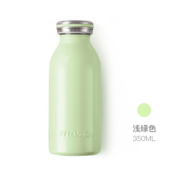 mosh 保温保冷杯牛奶瓶系列 350ml 绿色