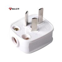 公牛GNT-10 10A 250V插头J三脚插头 2个/包(包)空调插头10A插头电线电源插头插座 单相三极10安插头