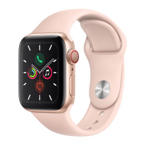 Apple Watch Series5 40毫米（GPS款 金色铝金属表壳 粉砂色运动型表带）