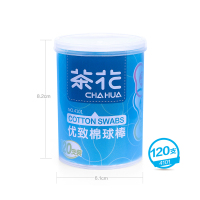 茶花(CHAHUA) 4101 高级棉球棒 120支/盒(计价单位:盒)