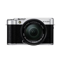 富士(FUJIFILM) X-A20 XC16-50II 银黑色(Silver)微单/照相机 触摸屏 复古造型