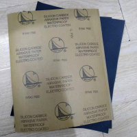 帆船牌 英文版 耐水砂纸600# 100张/包