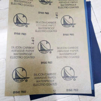 帆船牌 英文版 耐水砂纸800# 100张/包