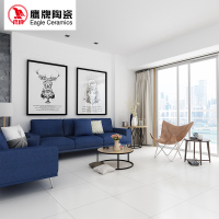 鹰牌瓷砖 客厅地板砖通体砖600*600瓷砖自然面地砖天山雪玉