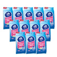 维达 VW1012 天然洁肤湿巾 清新舒爽 雏菊淡香 10片/包*60包/箱