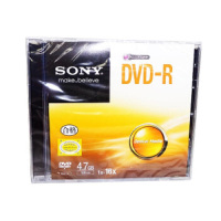 [精选]索尼(SONY)DVD-R 4.7G 单片盒装 空白刻录盘 光盘 dvd刻录盘一百五十个起订 单个价格
