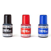 齐心(COMIX)M705 白板笔墨水 黑色 12ml/瓶 10瓶装 宁选