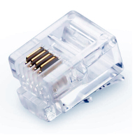 镀金水晶头 RJ-11