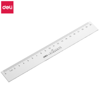 [精选]得力(deli) 6220 塑料直尺 尺子文具绘图 20cm(10个起订)