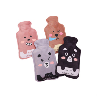 卡通潮语感温变色暖水袋热水袋 HQ
