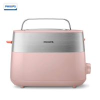 飞利浦(PHILIPS)多士炉吐司机全自动家用迷你烤面包机HD251950荔枝粉