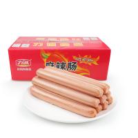 力诚麻辣火腿肠40g*50支整箱批发装四川特产火锅专用麻辣即食香肠鸡肉风味肠