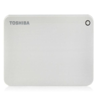 东芝(TOSHIBA)1TB 移动硬盘 V8系列 USB3.0高速 兼容Windows和Mac 清新白