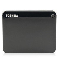 东芝(TOSHIBA)1TB 移动硬盘 V8系列 USB3.0高速 兼容Windows和Mac 尊贵黑