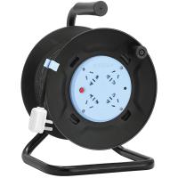 公牛卷线盘 GN-804 电缆盘线轴绕线盘拖线板长电线空盘50米线滚子