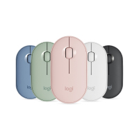 罗技Pebble 鹅卵石无线蓝牙静音鼠标笔记