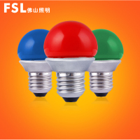 佛山照明 LED灯泡 节能彩色光泡 室内户外特殊照明光源 G45 超炫系列3瓦彩泡 单个装