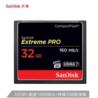 闪迪(SanDisk)32GB CF 存储卡 UDMA7 U盘 读速160MB/s 写速150MB/s