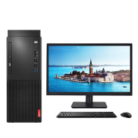 联想（Lenovo）启天M420商用台式机赛扬G5400/4G/1T/无光驱/win10/3年保+21.5英寸宽屏显示器