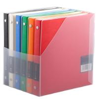 齐心(Comix)A5 50张20孔PP活页夹本/记事本/笔记本子Compera原味系列 C7005 橙 单本装 宁选