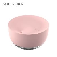 SOLOVE素乐大容量加湿器家用静音USB办公室卧室内宿舍孕妇小型婴儿车载桌面空气智能氧吧长续航20小时 海仙粉