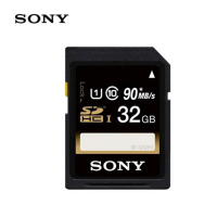 索尼(SONY)32G存储卡 SF-32UY3 SDHC UHS-I 内存卡/SD卡 90MB/S读取速度