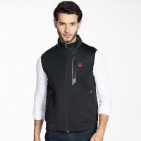 阿尼玛卿/ANEMAQEN 男款热马甲 黑色 AVM19002