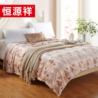 恒源祥富贵树绒毯180*200