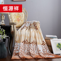 恒源祥发财树绒毯180*200