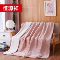 恒源祥米兰风情绒毯180*200