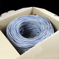 超六类网线 双屏蔽网线 工程家装万兆网络宽带线 抗干扰降衰减纯铜线