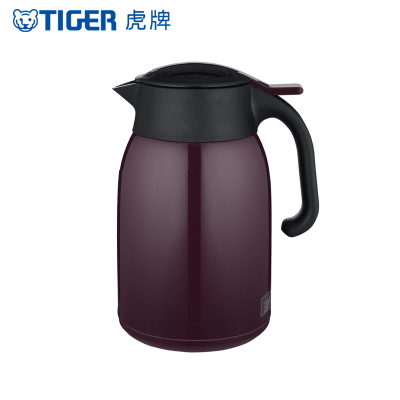 虎牌(tiger)保温保冷壶PWM-A16C 保温壶 不锈钢水具 真空咖啡暖热水壶 1600ml VA葡萄紫