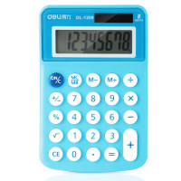 得力(deli)1209A计算器(混)(台) 得力宁选