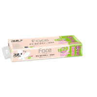 洁柔(C&S)Face(粉色)135克4层卷纸卫生纸(12卷装) 提