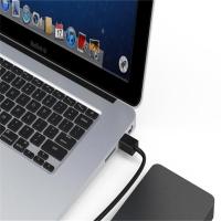 朗科(Netac)移动硬盘盒USB3.0 SATA串口2.5英寸外置盒子 免工具SSD/固态笔记本硬盘外壳 黑色2569