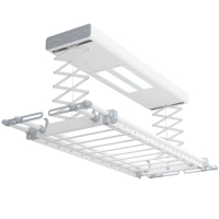 金贵夫人晾衣架电动升降双杆晾衣架阳台晾衣杆家用晒被子神器伸缩晒衣架