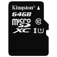 金士顿 64g内存卡 micro sd卡高速 行车记录仪tf卡 64g手机内存卡