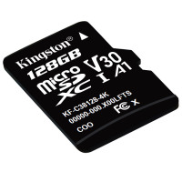 金士顿官方 128g手机内存卡class10高速tf通用储存micro sd存储卡