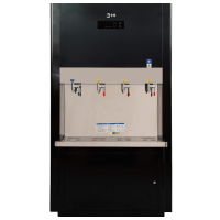 全给 柜式黑钛 冷热型 40~100人用 微电脑 智能开水器 Q4-HL900 380V/9KW 标配直饮水系统