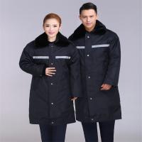 保安大衣加厚冬季劳保工作服
