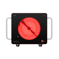 米技 Miji 德国米技静音大功率电陶炉 Home R1(红色) 一台