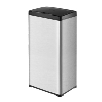欣方圳 50L不锈钢智能感应垃圾桶(包含大号垃圾袋x8卷、电池x6节)