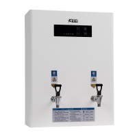全给 40人用 步进式 壁挂式 白色 微电脑 智能开水器 EQ-30 220V/3KW