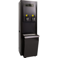 全给 TQ-90 380V/12KW 100~200人用 柜式一体 黑钛不锈钢 微电脑智能开水器