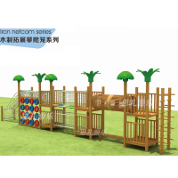 世礼(SL) SL-18135A 木制拓展攀爬笼系列幼儿园木制攀爬组合儿童户外拓展体能训练