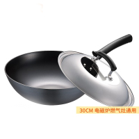 苏泊尔(SUPOR)臻铁真不锈铸铁炒锅·钢玻盖·IHFC30Z3