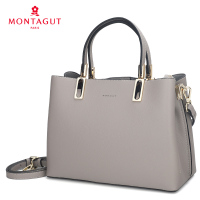 梦特娇女包真皮新品时尚 简约大气 手提包女士通勤女包 单肩斜跨包