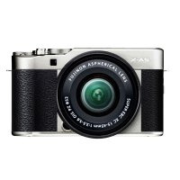 富士(FUJIFILM) X-A5 XC15-45 深银色 微单/照相机 2420万像素 4K视频 蓝牙 WIFI
