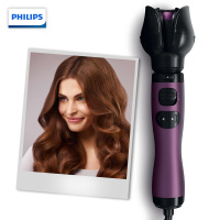 飞利浦（PHILIPS）电卷发棒 夹板卷发器 半自动造型器 角蛋白陶瓷涂层 适用粗硬发质 HP866805